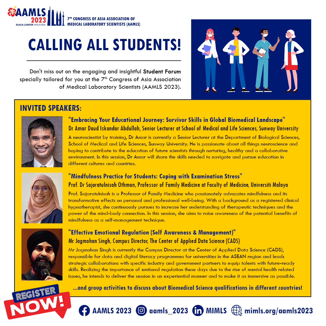 AAMLS 2023 Student Forum